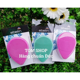Miếng rửa mặt silicon Ebelin massage nâng cơ mặt, tẩy da chết hiệu quả – hàng chuẩn Đức
