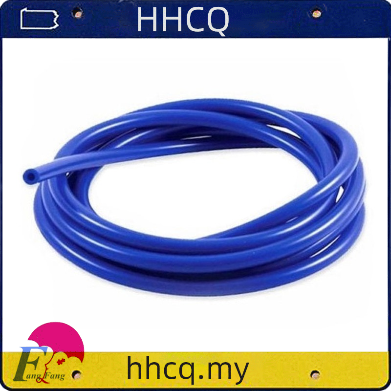 Ống Dẫn Nhiên Liệu Bằng Silicone 6mm / 1 / 4 "Id Dài 1m 3.3ft Màu Xanh Dương