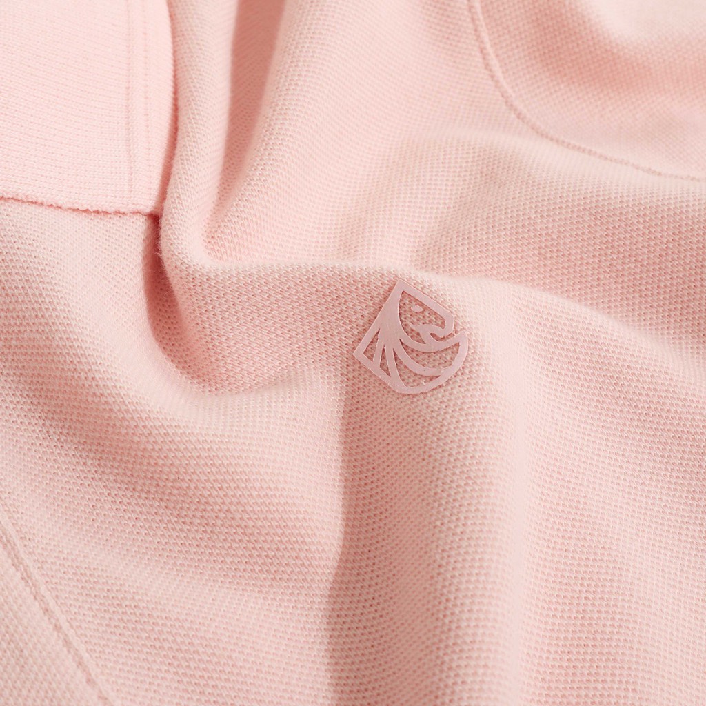 Áo Thun Polo Nam Cổ Bẻ Hông Pastel BY COTTON Pink Pastel Basic Polo | BigBuy360 - bigbuy360.vn