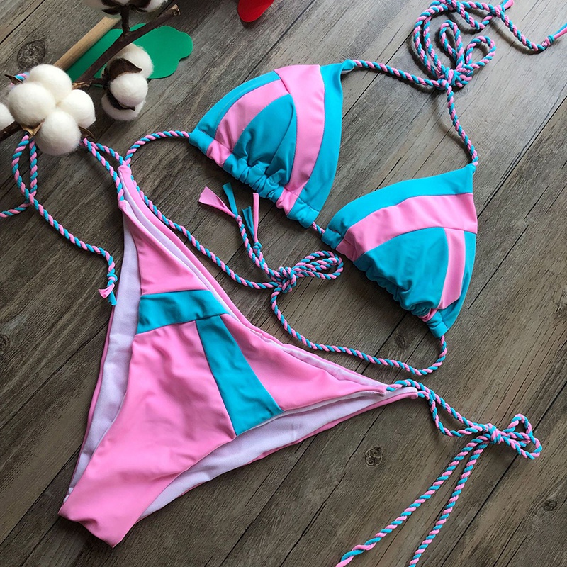Bộ Đồ Bơi Bikini Hai Mảnh Có Thể Điều Chỉnh Dây Thời Trang Quyến Rũ Cho Nữ | BigBuy360 - bigbuy360.vn