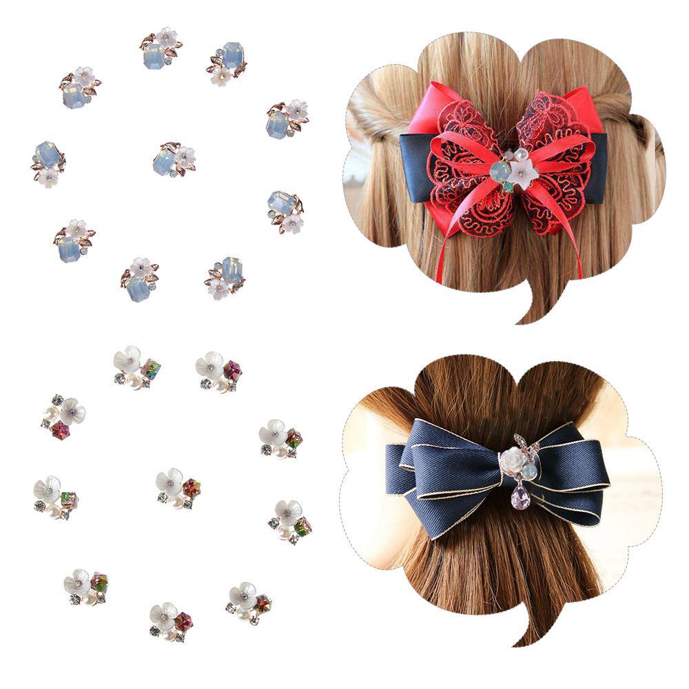 Set 10 Kẹp Tóc Hoa Xinh Xắn