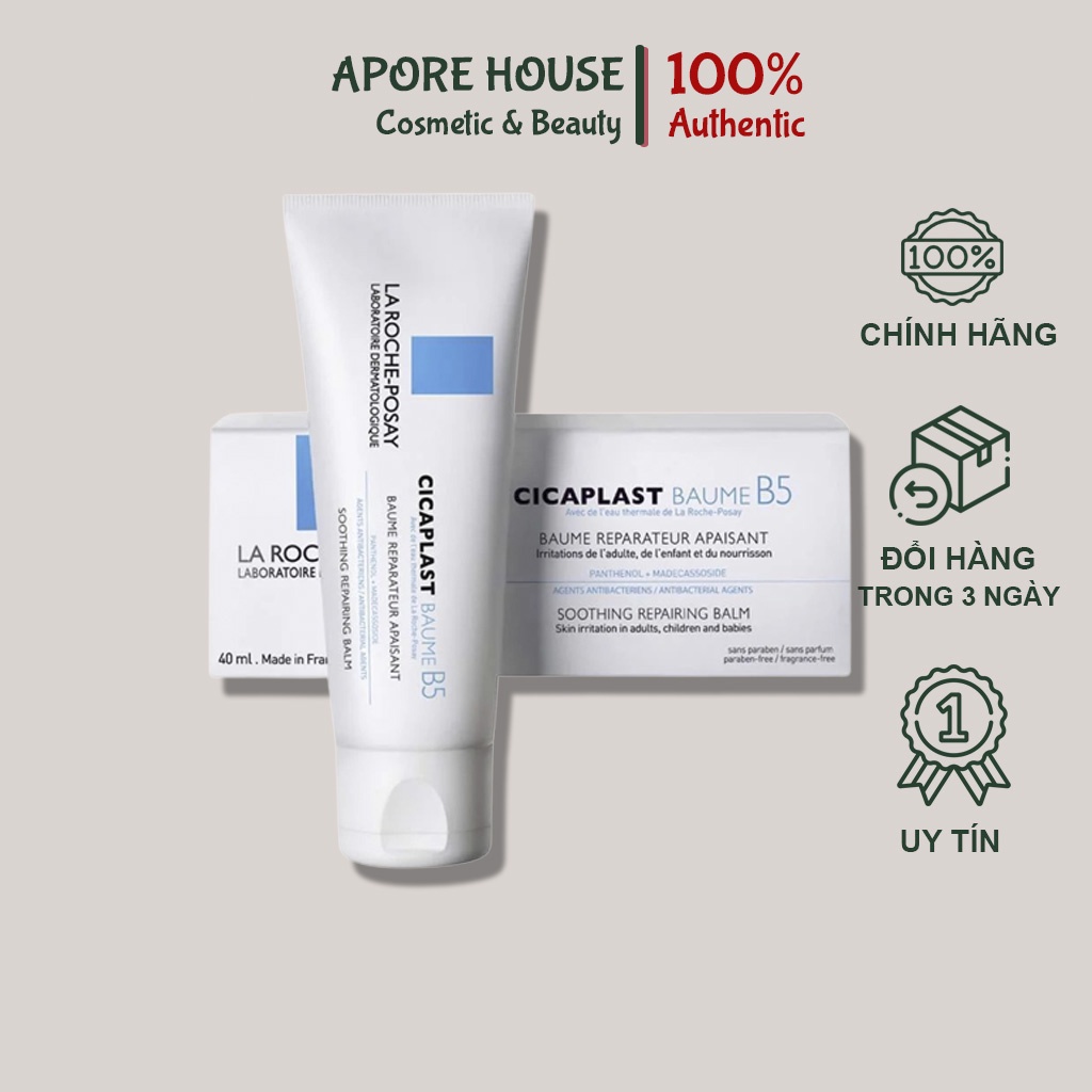 Kem Dưỡng Phục Hồi, Dịu Da B5 La Roche Posay Cho Da Thường, Da Khô Chuẩn Pháp KD02