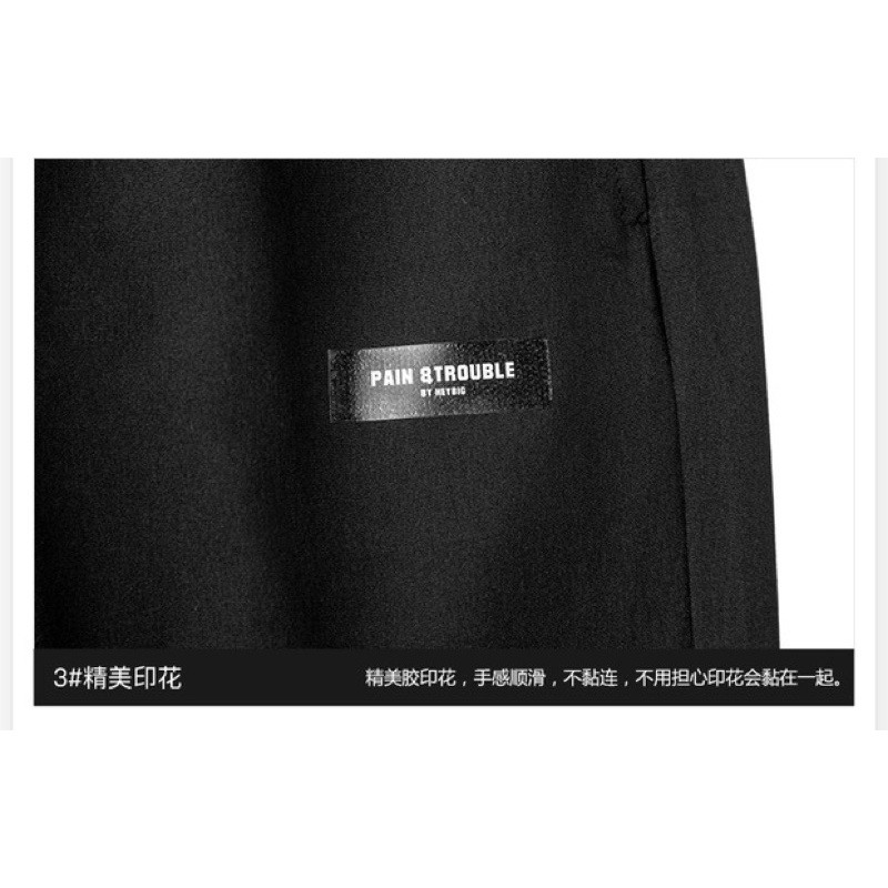 Quần dài thể thao  nelly heybig dáng unisex form rộng 39 12 50