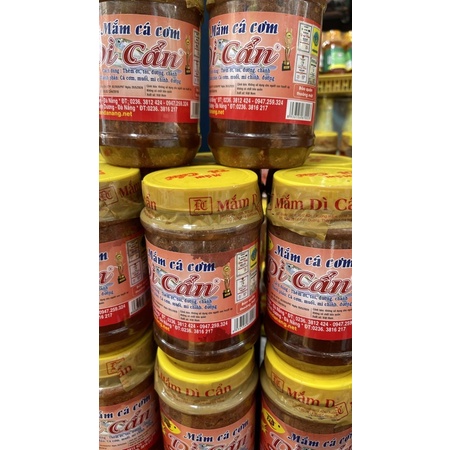 Mắm cá cơm dì cẩn loại 500g/hủ
