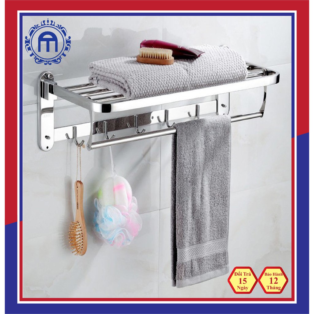 Kệ khăn nhà tắm inox 304 cao cấp