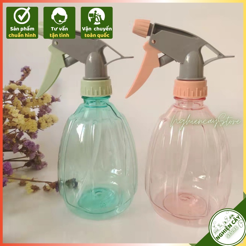 Bình nhựa tưới cây có điều chỉnh tia nước tiện dụng 500ml