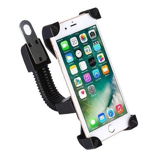 Kẹp điện thoại gắn xe máy siêu chắc chắn, đệm bốn góc