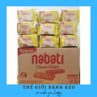 Thùng bánh nabati 12 bịch 120 gói nhỏ