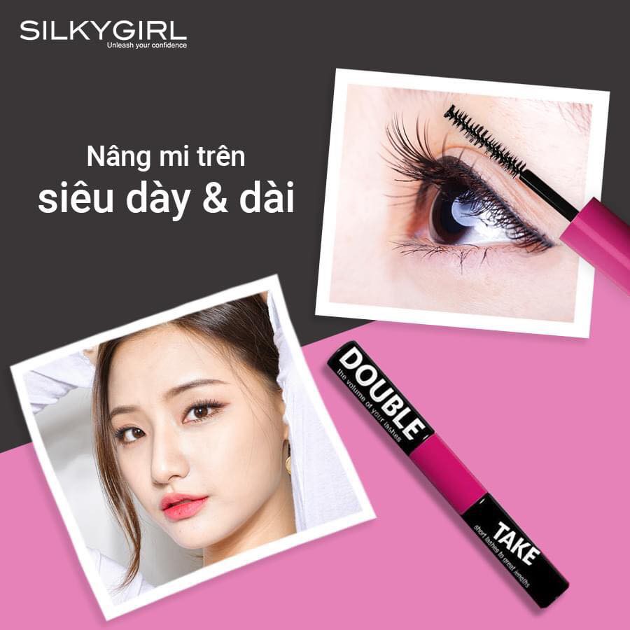 Mascara hai đầu SilkyGirl Double Take Waterproof Duo