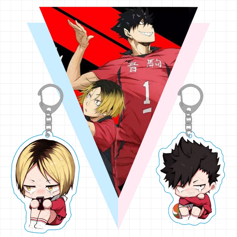 Móc Khóa Hoạt Hình Haikyuu Haikyuu Bằng Acrylic