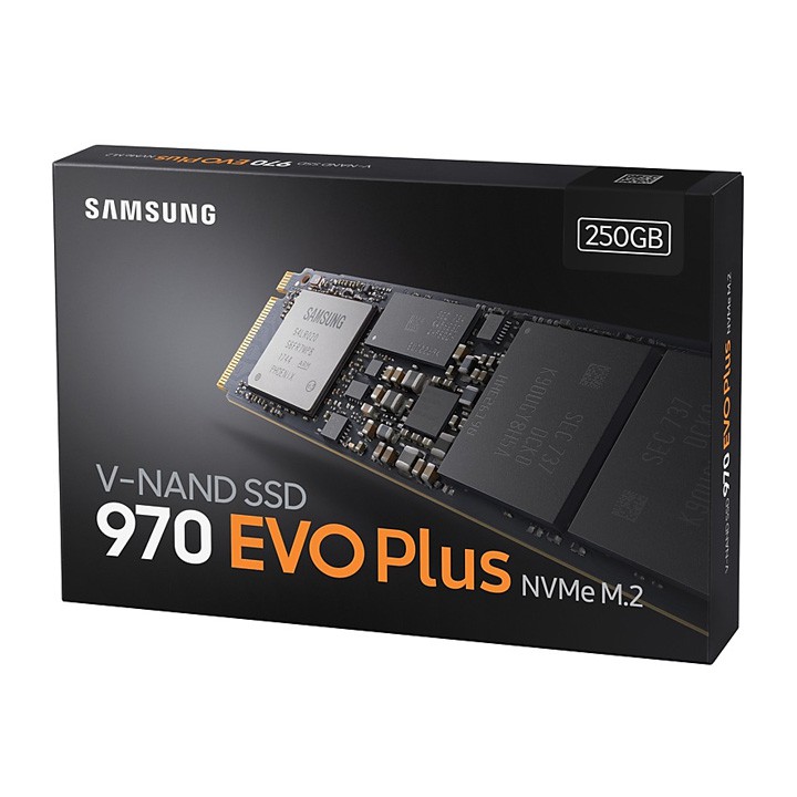 SSD M.2 PCIe NVMe Samsung 970 EVO Plus 250GB 500GB - bảo hành 5 năm