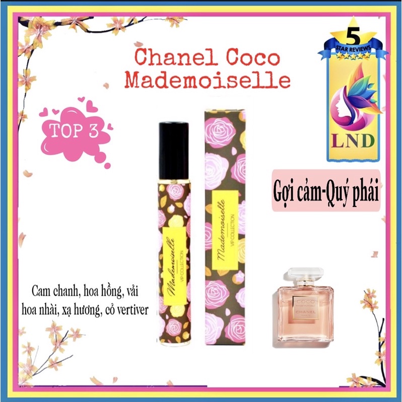 Tinh dầu nước hoa nữ cao cấp Chanel coco mademoisel LND