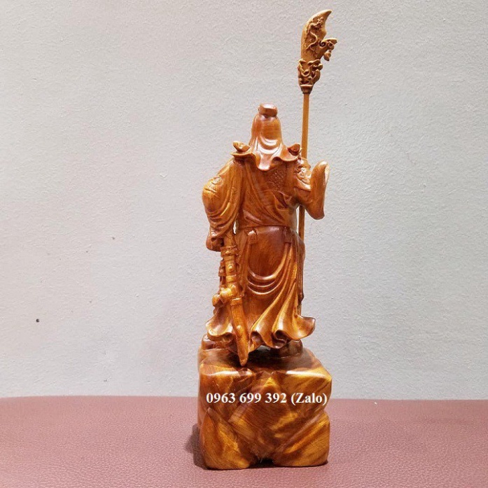 Tượng quan công bằng gỗ giá rẻ