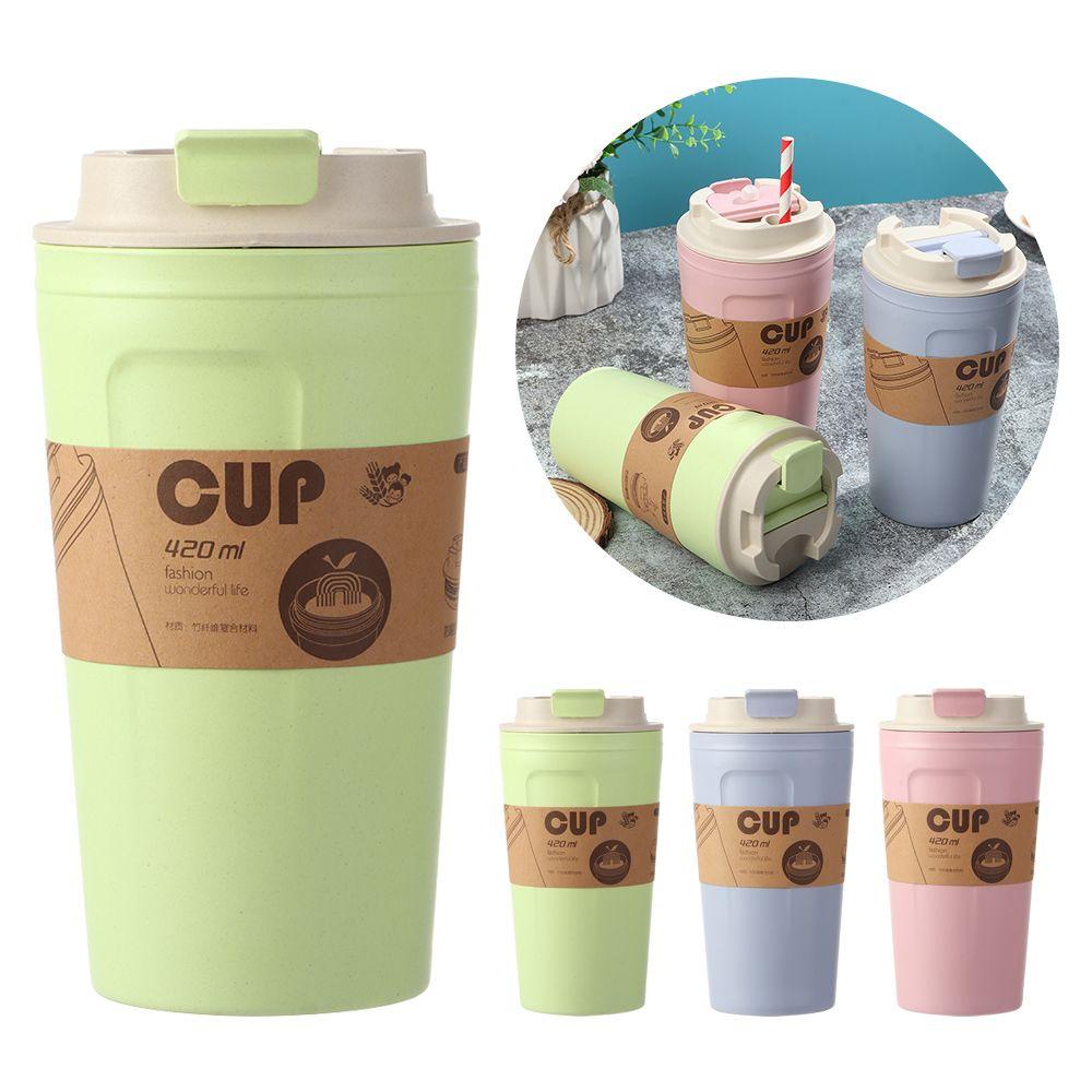 PISTA Cốc Uống Cà Phê Dung Tích Lớn Chất Liệu Thân Thiện Với Môi Trường