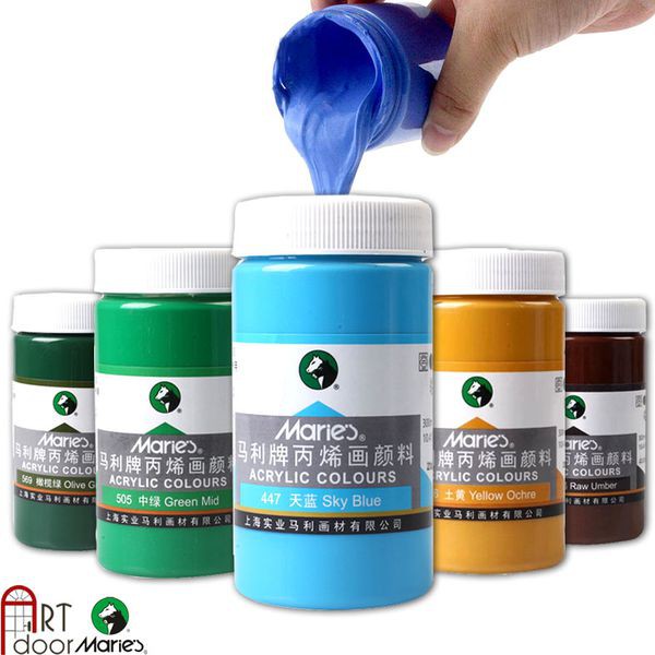 [ARTDOOR] Màu vẽ Acrylic MARIE'S hũ lẻ (300ml)