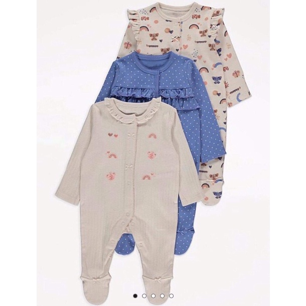 Body liền thân sleepsuit liền vớ Carter’s Geoger xuất dư xịn cho bé