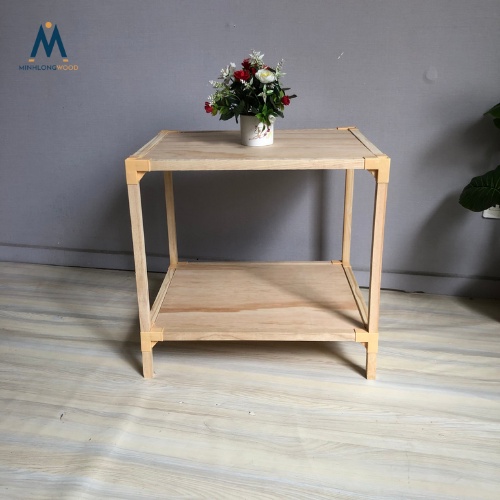 Kệ gỗ vuông hình chữ nhật 55x45cm 2 tầng, 3 tầng Minhlongwood