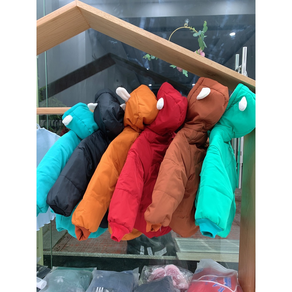 Áo Phao Lông Cừu 3 Lớp , Áo Khoát Cho Bé Trai Bé Gái Nhiều Màu Sắc