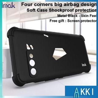 Ốp Điện Thoại Tpu Dẻo Trong Suốt Có Túi Khí Chống Rơi Chống Sốc Cho Asus Zs661Ks Rog Phone 3