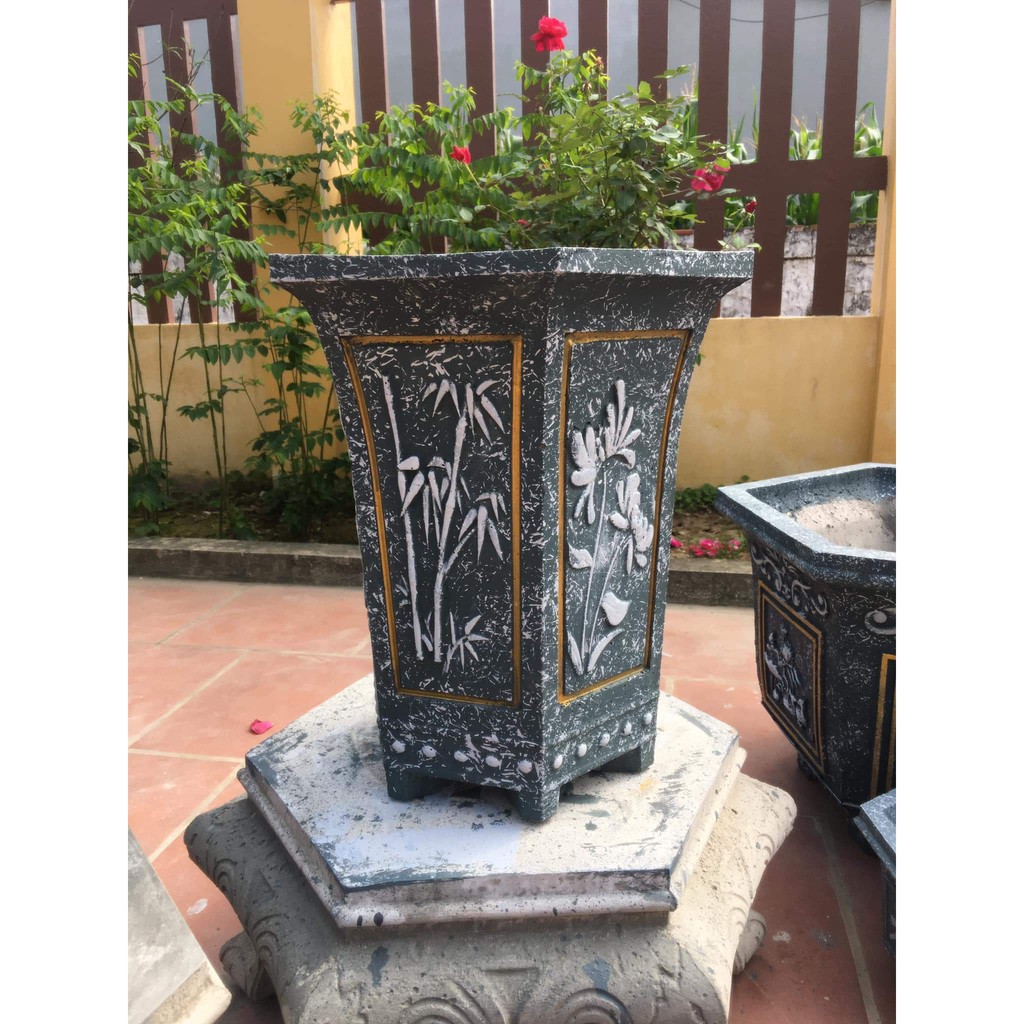 Khuôn đúc chậu ABS cao 33cm