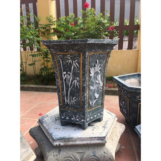 Khuôn đúc chậu abs cao 33cm