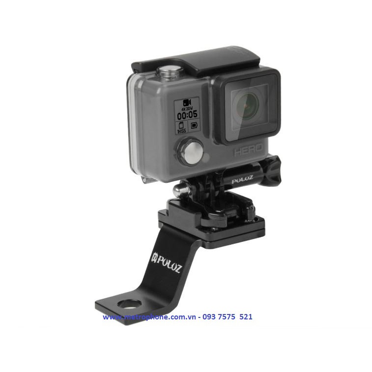 [Mã SKAMSALE03 giảm 10% đơn 200k] PAT CNC HỢP KIM GẮN ACTION CAMERA GOPRO LÊN XE MÁY