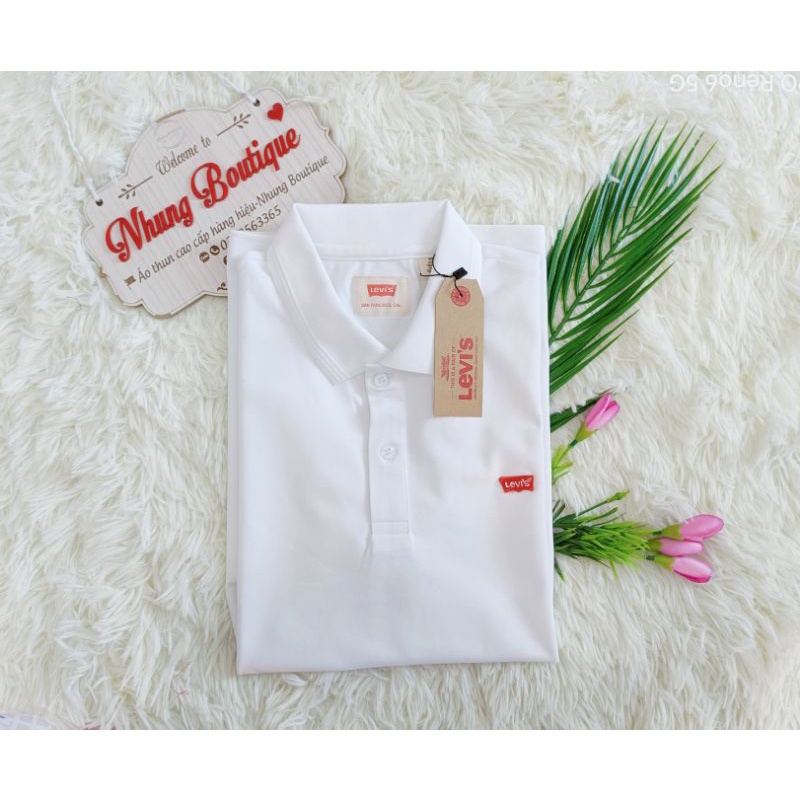 Áo Thun Polo Levis Cao Cấp/VNXK Loại 1/ Cotton 100%/Form Nam Nữ Mặc