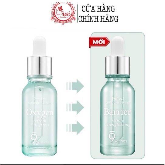 Tinh chất trẻ hóa da 9 Wishes Barrier Ampule Serum