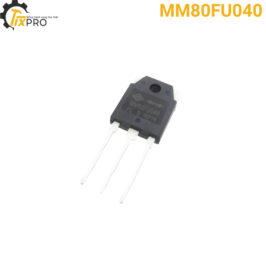 Diode xung máy hàn MM80FU040 80A 400V tháo máy chất lượng tốt