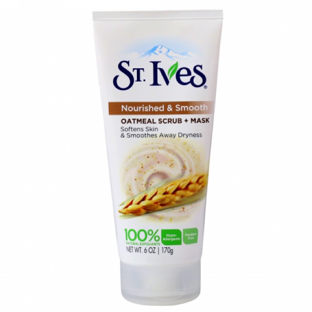 🌹Sữa rửa mặt St.Ives tẩy tế bào chết lúa mạch 170g