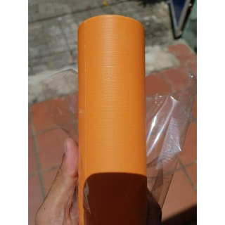 Giấy dán tường màu cam (decal dán tường màu cam)