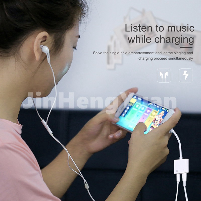 Cáp Chuyển Đổi Cổng Sang Cổng Âm Thanh 3.5mm Cho IPXR X XS XS MAX 7 8 PLUS 11 11 PRO 11 PRO MAX