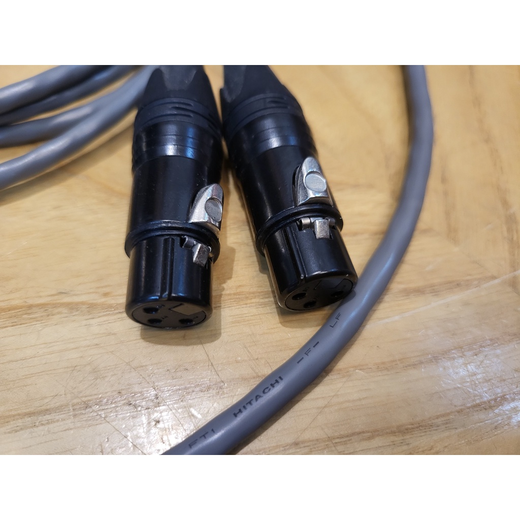 Dây Canon Đực-Cái Hitachi bản màu Ghi