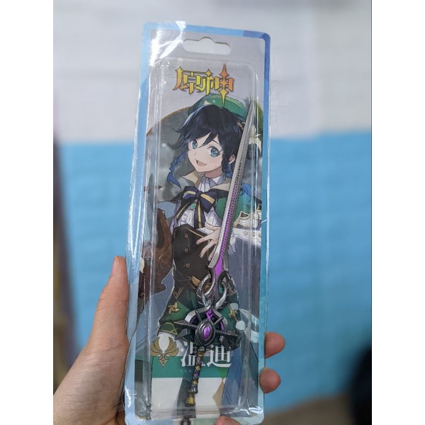 Mô hình móc khóa Răng Nanh Rỉ Sét game Genshin Impact 21 cm (fullbox kèm đế)