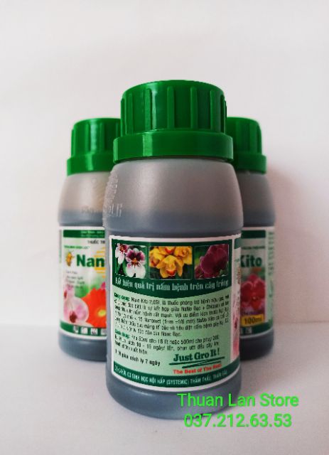 Thuốc Trừ Bệnh Nano Kito 2,6SL chai 100ml