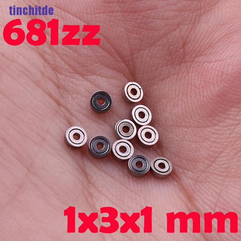 Set 10 vòng bi mini chuyên dụng 1x3 X 1mm