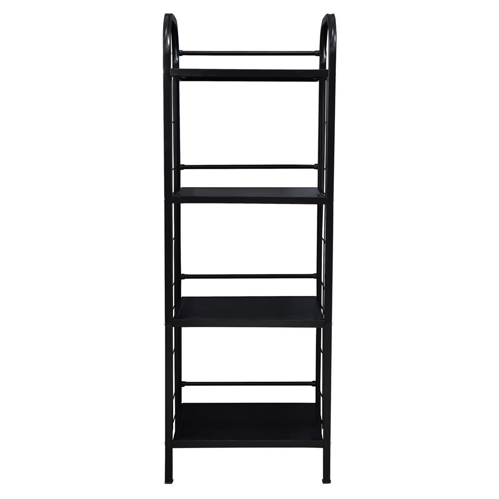 HomeBase STACKO Kệ 4 tầng bằng thép AMAS Thái Lan W44xH124xD30.5cm màu đen