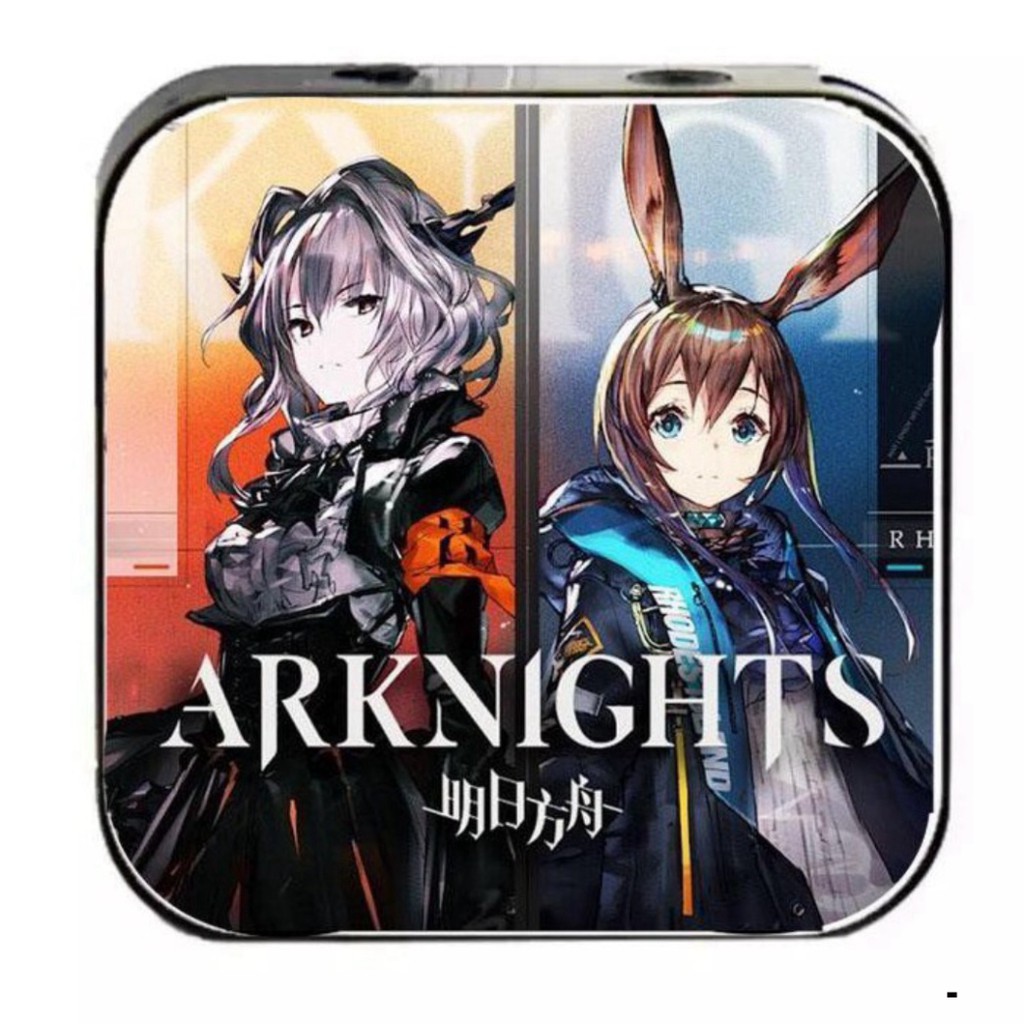 Máy nghe nhạc Arknights cầm tay mini tặng tai nghe cắm dây có mic và dây sạc mp3 game anime chibi quà tặng độc đáo
