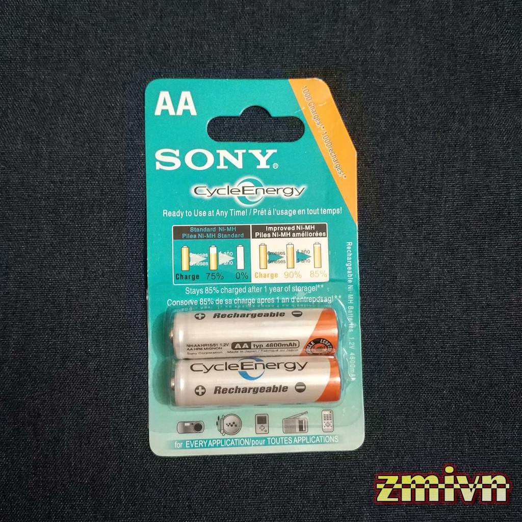 [Trợ giá ] Pin sạc AA / AAA Sony CycleEnergy