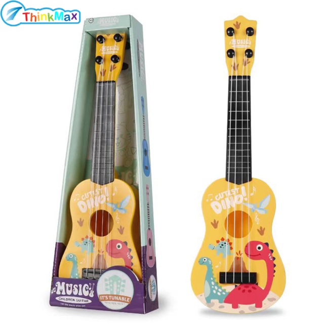 Thinkmax!!Đồ chơi đàn ukulele Thinkmax!!4 dây mini 16 inch độc đáo cho bé
