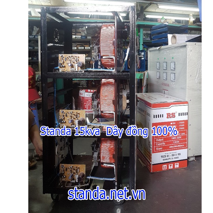 Ổn Áp Standa 15KVA 3 Pha Dải 260-430V Chính Hãng