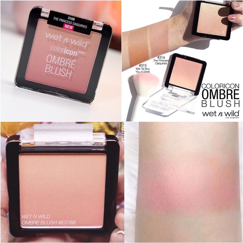 🌸Phấn Má Hồng Wet n Wild Coloricon Ombre Blush#9g🌷