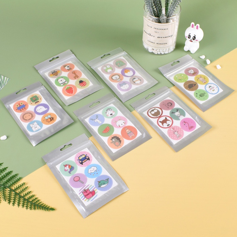 Bộ 12 Miếng Dán Mặt Nạ Có Mùi Thơm