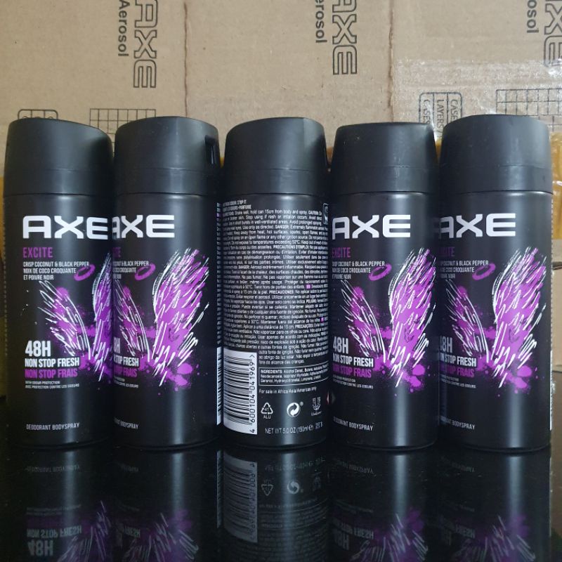 Xịt thơm khử mùi body AXE 48H fresh mỹ dành cho nam 150ml