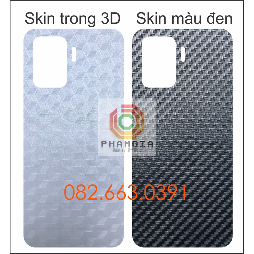 Miếng dán mặt lưng skin carbon Oppo A94