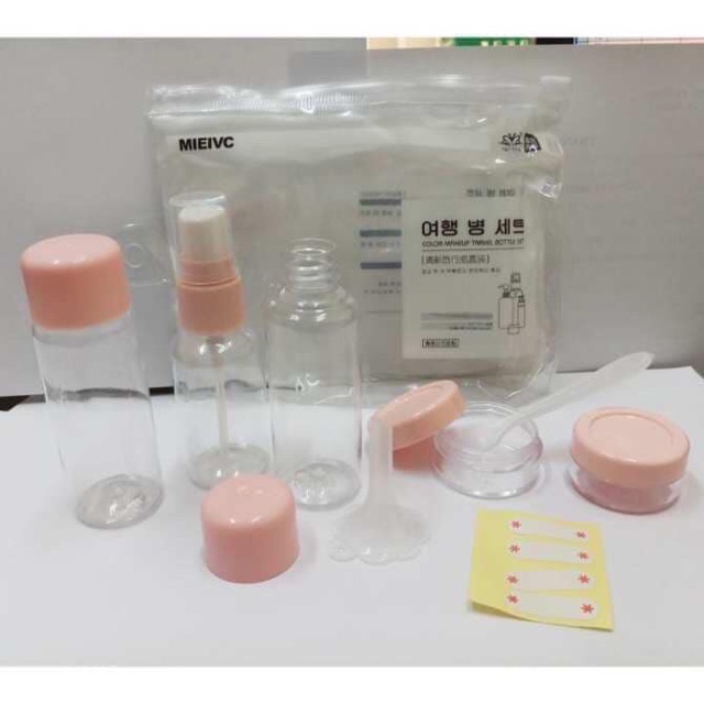 Bộ chiết mỹ phẩm du lịch tiện lợi