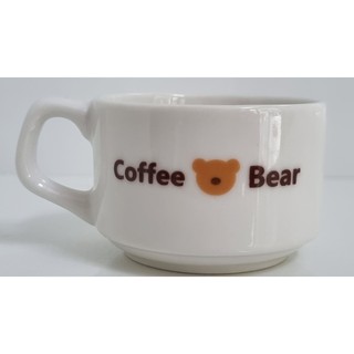 Ly Cốc Sứ Cao Cấp Uống Trà Cà Phê Coffee Bear