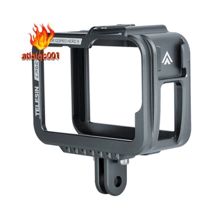 TELESIN Khung Hợp Kim Nhôm Đỡ Máy Ảnh Gopro Hero 9
