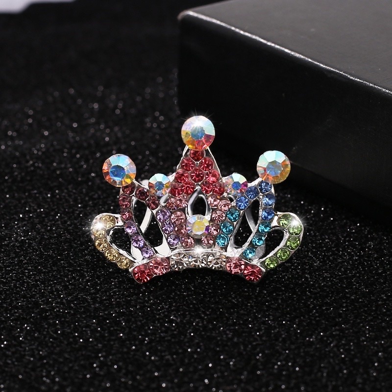 (Trắng - Hồng)Vương Miện cài tóc cho bé gái