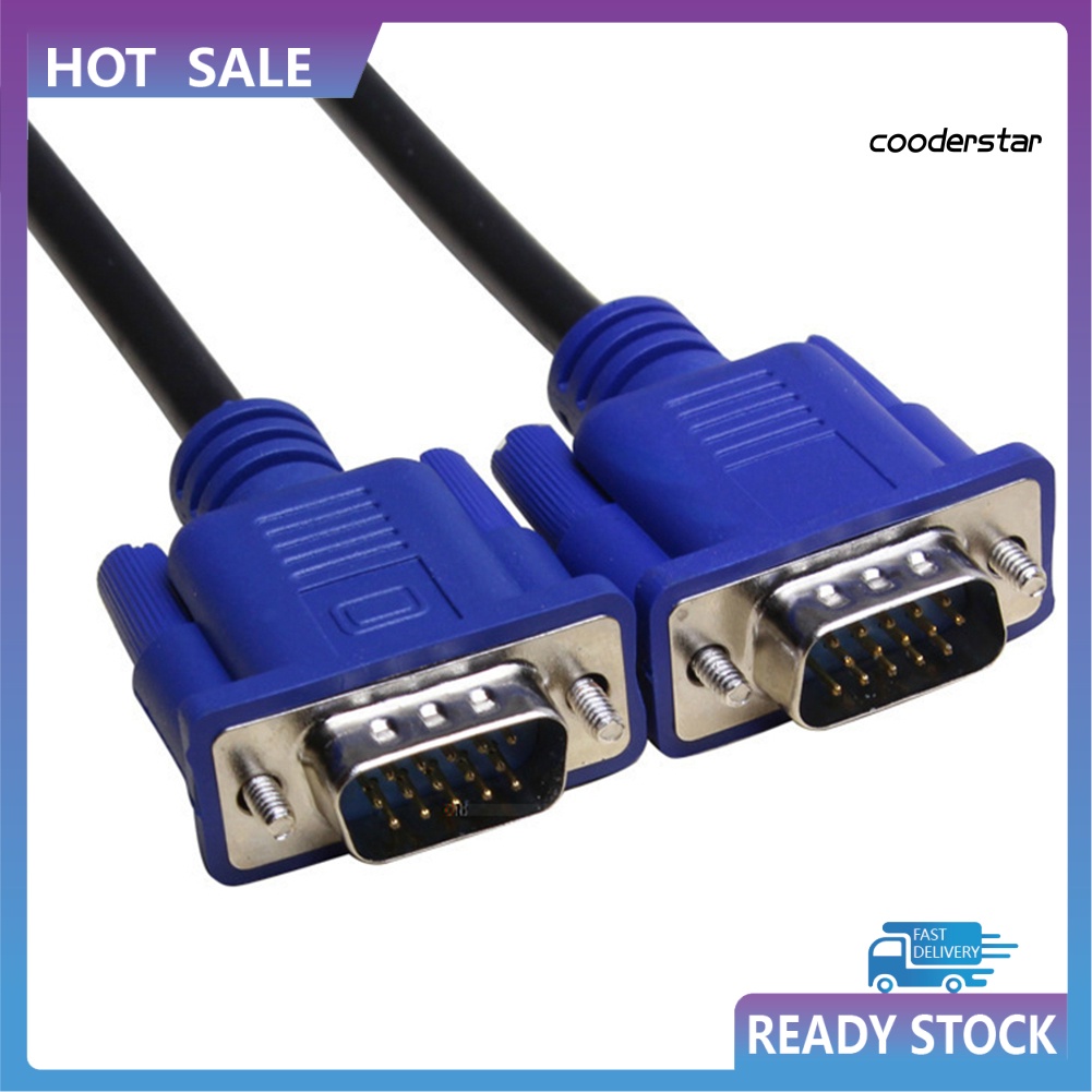 Dây cáp nối dài DN-PJ 30cm đầu cắm sang đầu cắm VGA cho máy tính, màn hình máy chiếu